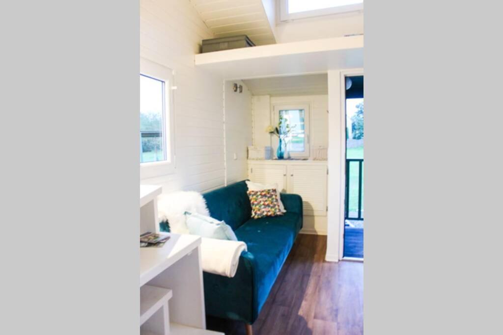 Tinyhaus Auf Annettes Kinderbauernhof Bad Lauterberg Buitenkant foto