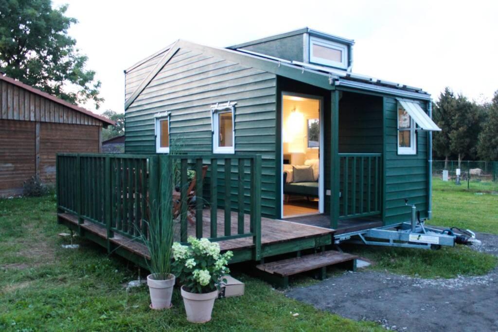 Tinyhaus Auf Annettes Kinderbauernhof Bad Lauterberg Buitenkant foto